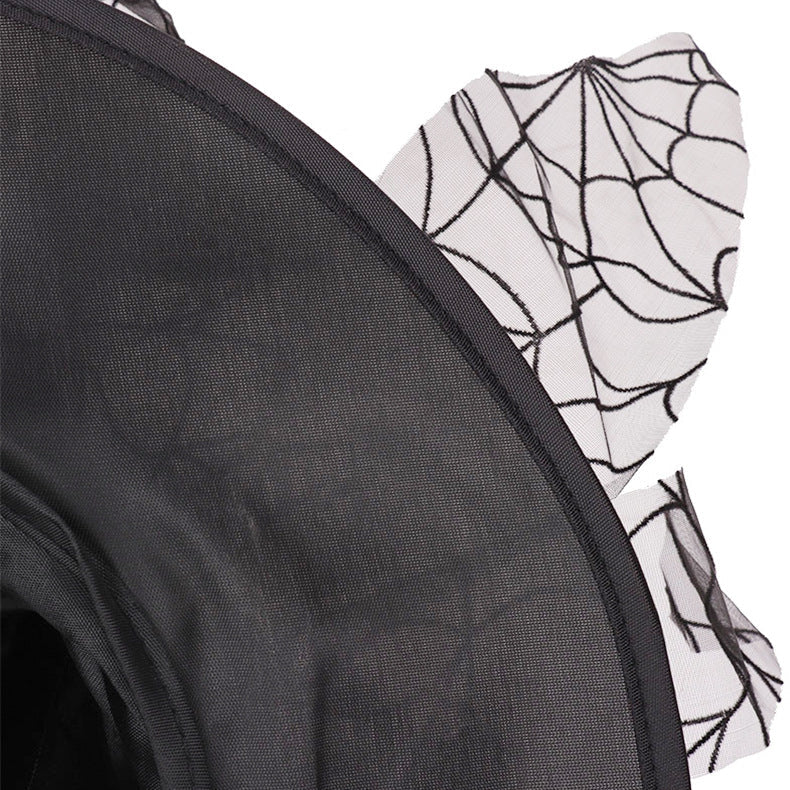 Mesh Witch Halloween Costume Hat