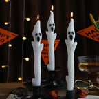 Halloween Creative Ghost Sculpture Long Candle