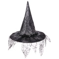 Mesh Witch Halloween Costume Hat