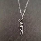 Hanging Skull Necklace Halloween Zombie Costume