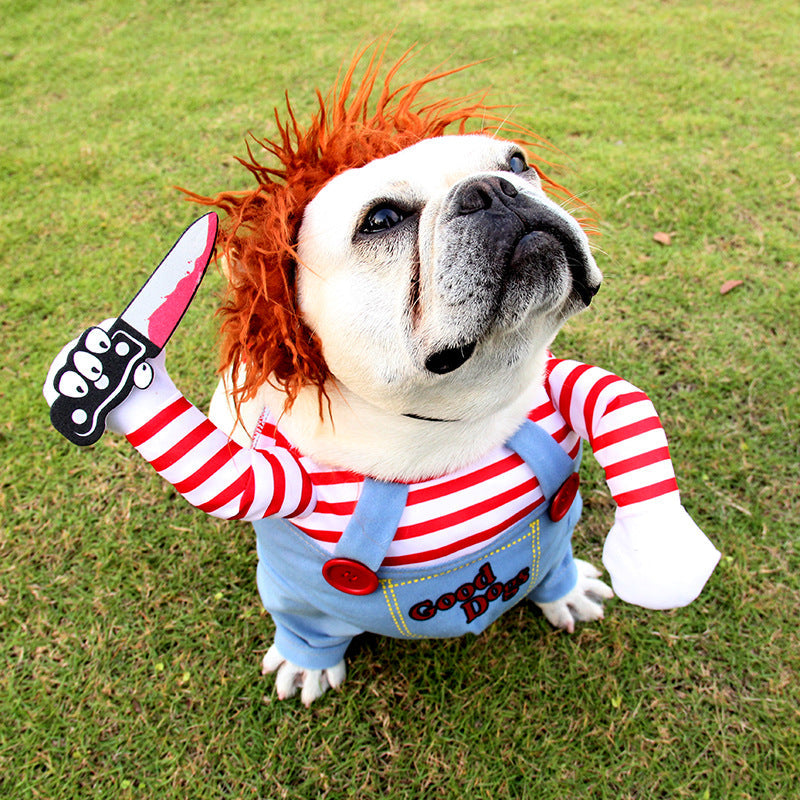 Halloween Pet Costume Pet Dog Funny Clothes Adjustable Dog