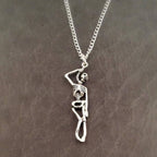 Hanging Skull Necklace Halloween Zombie Costume