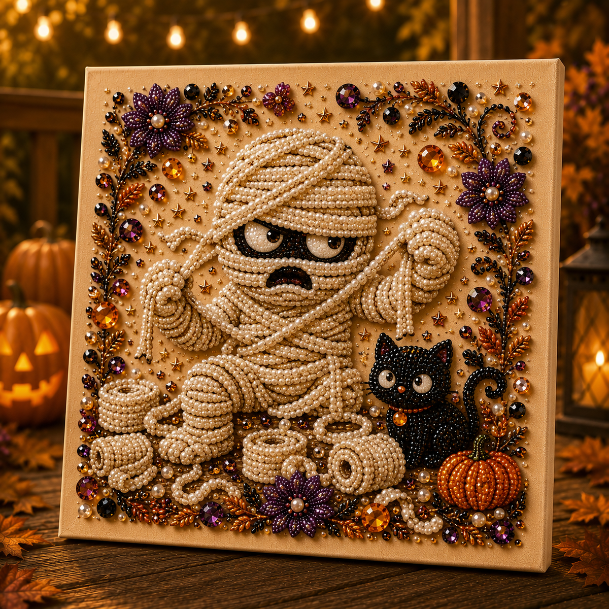 🎃 Absurd Halloween Moments Pearl Art Kit