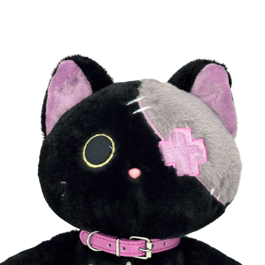 Emo Cute Skeleton Cat Plush