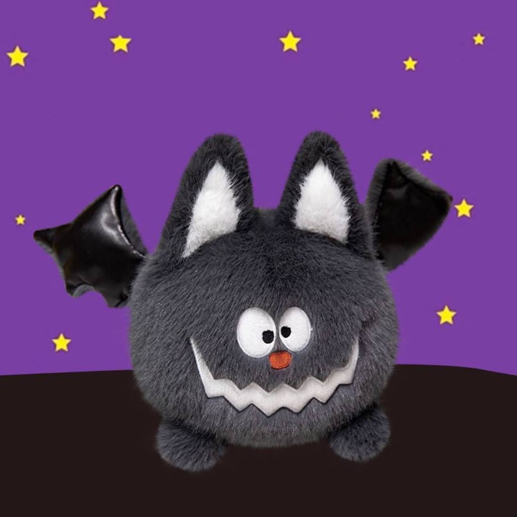 Halloween Theme Pumpkin Ghost Spider Plush