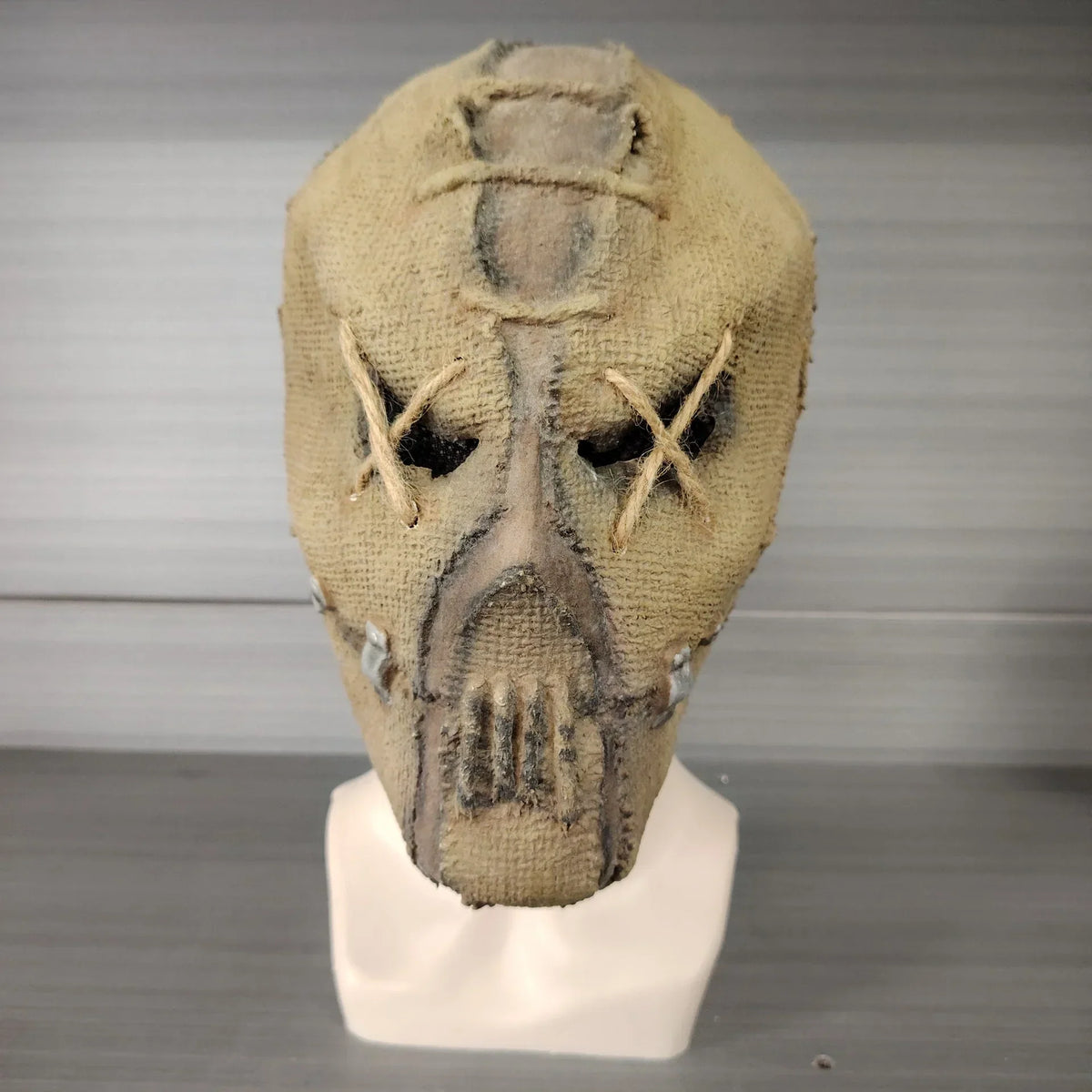 Demon Skull Killer Scarecrow Skeleton Latex Halloween Mask
