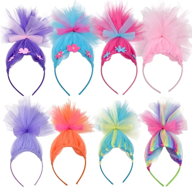 Troll Doll Hair Headband Halloween Costume