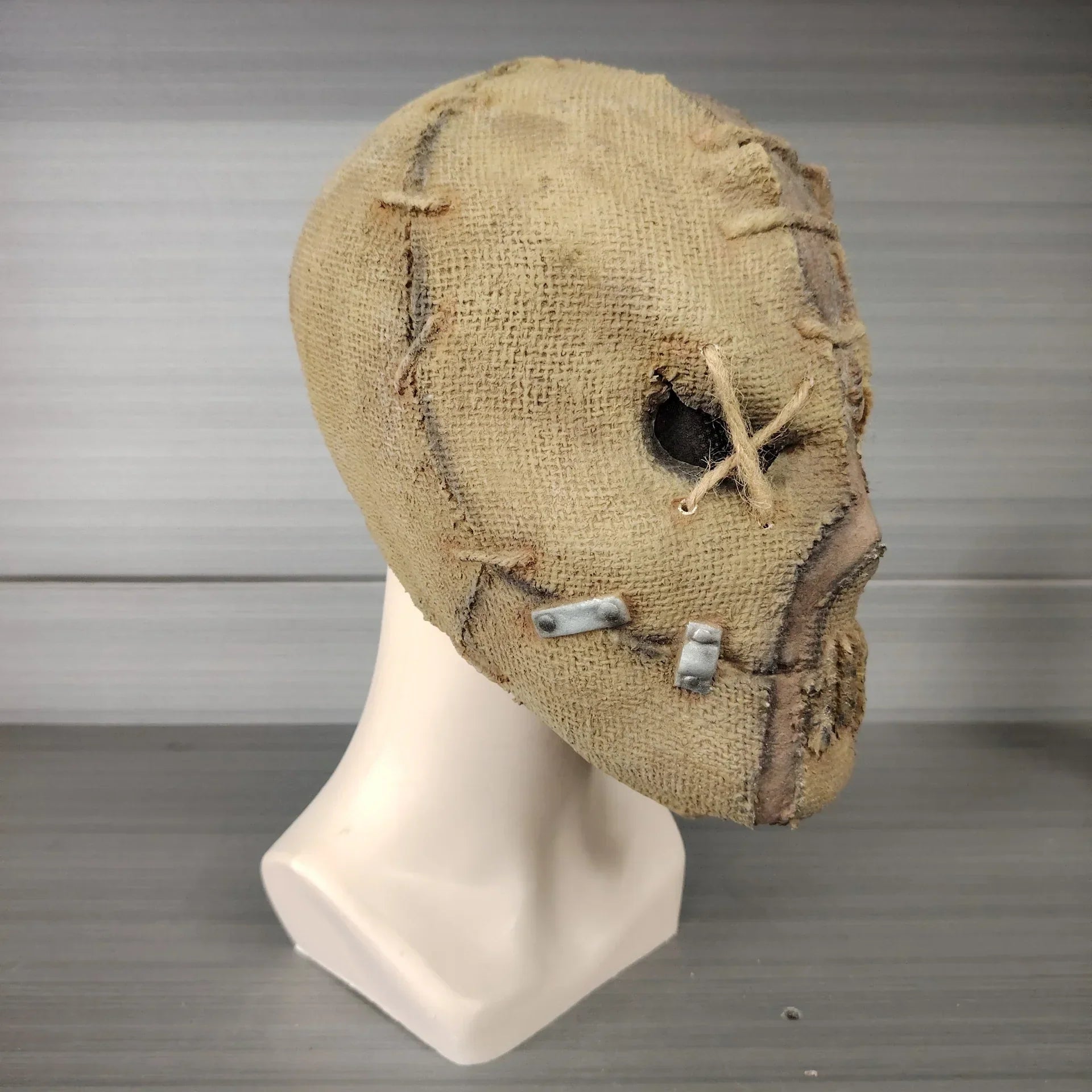Demon Skull Killer Scarecrow Skeleton Latex Halloween Mask