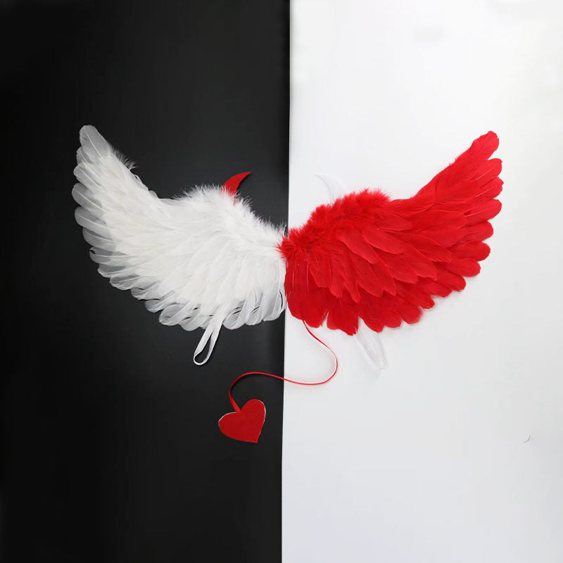 Makeup Costume Props Devil Angel Wings
