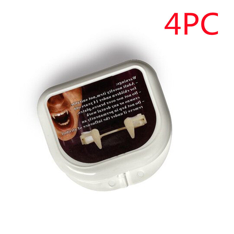Retractable Vampire Fangs Halloween Costume Accessory