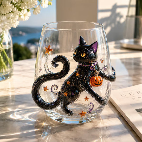 Novel and Halloween Glass Cups From Europe and America