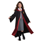 Hermione Granger Deluxe Costume for Kids, Harry Potter, Black and Red Robe with Dress