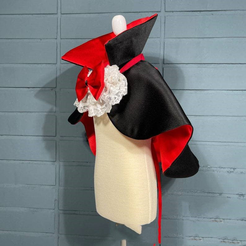 Vampire Cloak Halloween Pet Costume